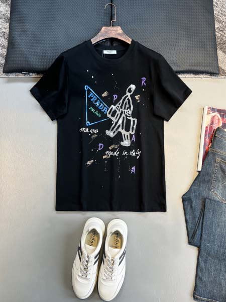 2026年5月7日入荷新作Prada半袖 Tシャツ高級品/D...