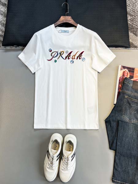 2026年5月7日入荷新作Prada半袖 Tシャツ高級品/D...