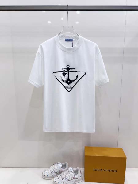 2026年5月7日入荷新作Prada半袖 Tシャツ高級品/D...