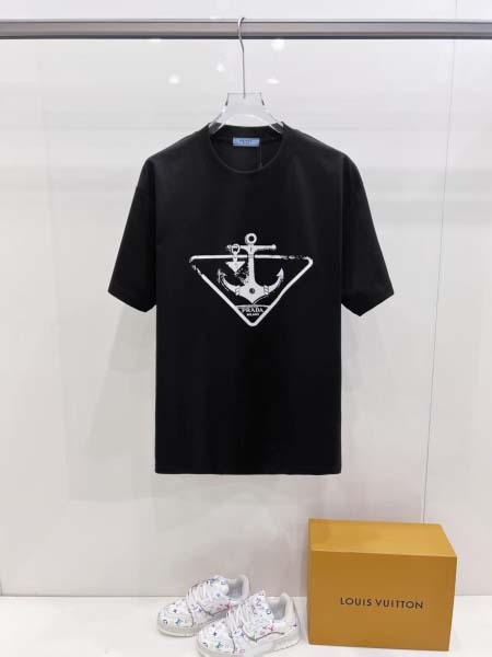 2026年5月7日入荷新作Prada半袖 Tシャツ高級品/D...