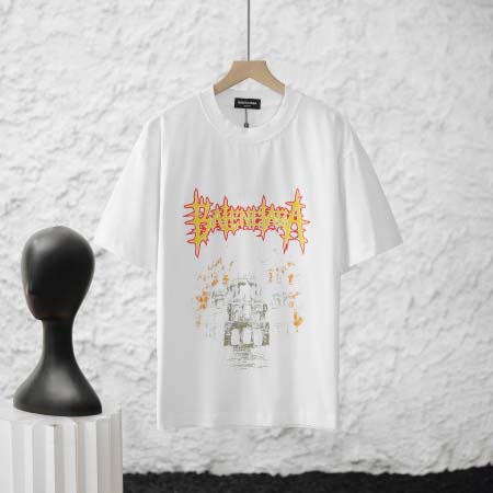 2026年5月7日入荷新作Balenciaga半袖 Tシャツ...