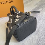 2026年5月11日入荷Louis Vuitton バッグM46291   Nano No   Monogram Empreinte  Monogram   No  13.0 x 16.0 x 10.0 高品質新作/誕生日プレゼント/XS工