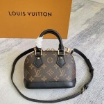 2026年5月11日入荷Louis Vuitton バッグM46895 M82717 M46895  Nano Alma  Alma   2024  Monogram Dune   18 x 12 x 8高品質新作/誕生日プレゼント/XS工
