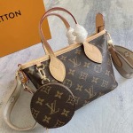 2026年5月11日入荷Louis Vuitton バッグM46705  Neverfull BB  Damier Ebene  24x14x9cm (高品質新作/誕生日プレゼント/XS工場