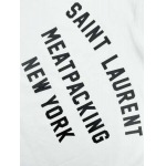 2026年5月22日入荷新作Saint Laurent半袖 tシャツ 原版復刻人気で【极品】/正規品と同じサイズ/YGY工場
