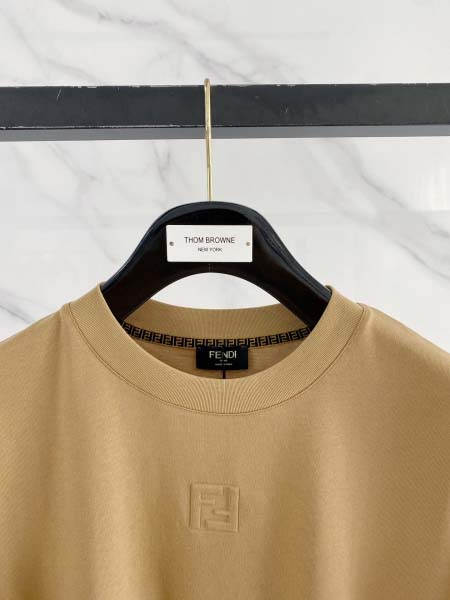 2026年6月4日入荷春夏新作Fendi半袖Tシャツ高品質DH工場