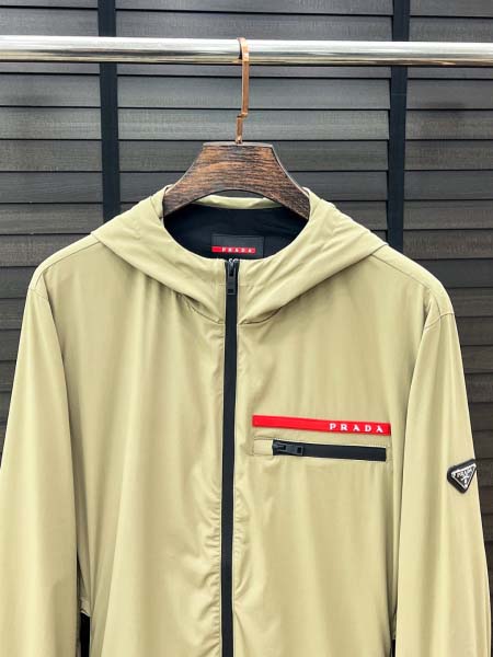2026年6月9日入荷春秋新作Pradaジャケット高品質DH工場