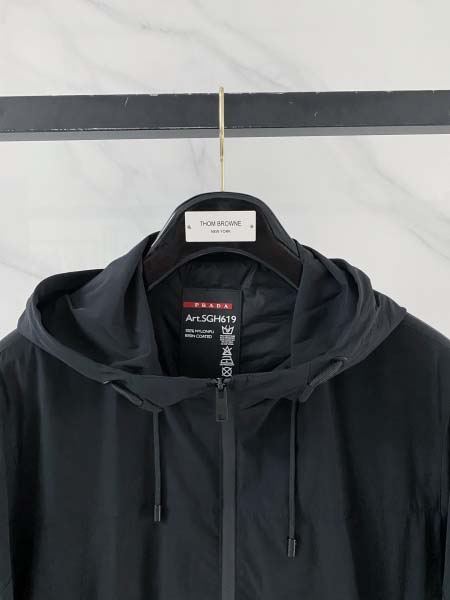 2026年6月9日入荷春秋新作Pradaジャケット高品質DH工場