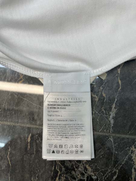 2026年6月15日春夏新作Moncler半袖 tシャツ原版復刻人気で【极品】/YGY工場