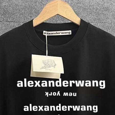 2026年6月16日春夏新作Alexander Wang半袖 tシャツ原版復刻人気で【极品】/YGY工場