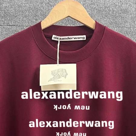 2026年6月16日春夏新作Alexander Wang半袖 tシャツ原版復刻人気で【极品】/YGY工場