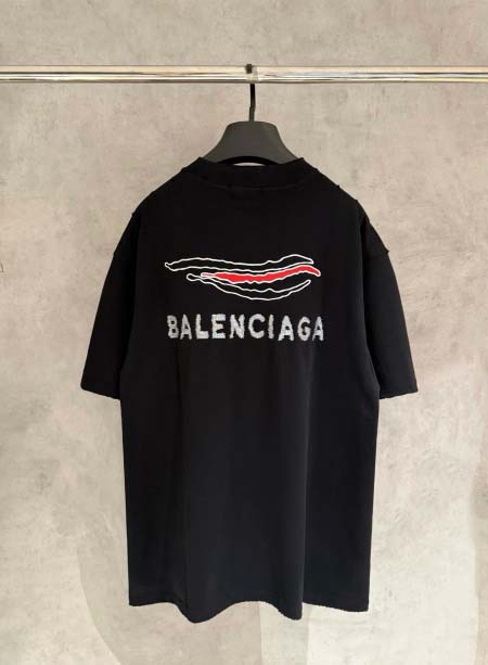 2026年6月16日春夏新作Balenciaga半袖 tシャツ高品質人気の商品/YGY工場