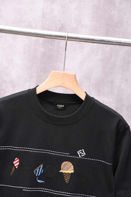 2026年6月17日春夏新作FENDI半袖 tシャツ高品質人気の商品/YGY工場