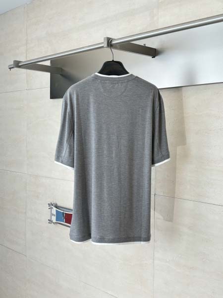 2026年6月18日春夏新作Brunello Cucinelli半袖 tシャツ高品質人気の商品/YGY工場