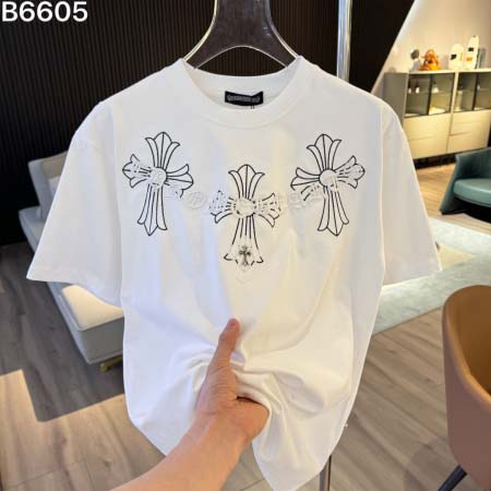 2026年6月23日春夏新作Chrome hearts 半袖 tシャツ高品質人気の商品/YGY工場