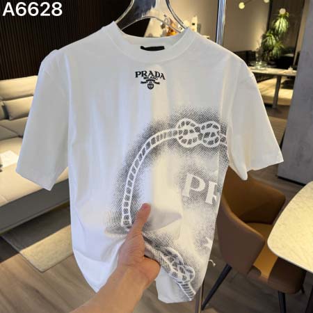 2026年6月23日春夏新作Prada半袖 tシャツ高品質人気の商品/YGY工場