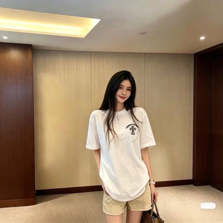 2026年6月23日春夏新作Chrome hearts半袖 tシャツ高品質人気の商品/YGY工場