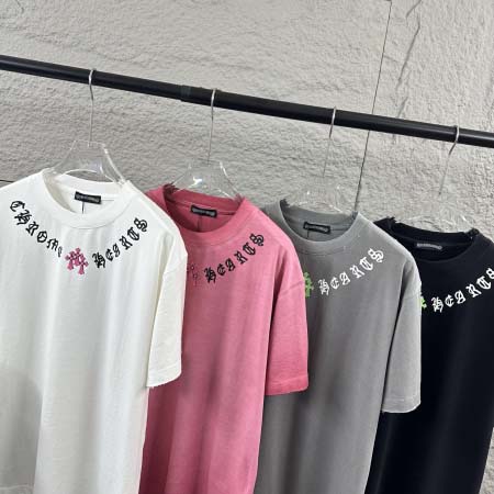 2026年6月25日春夏新作Chrome Hearts半袖 tシャツ高品質人気の商品/YGY工場