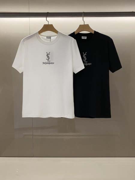 2026年6月25日春夏新作YSL半袖 tシャツ高品質人気の商品/YGY工場