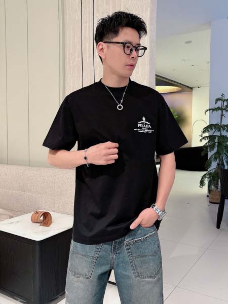 2026年6月25日春夏新作Prada半袖 tシャツ高品質人気の商品/YGY工場