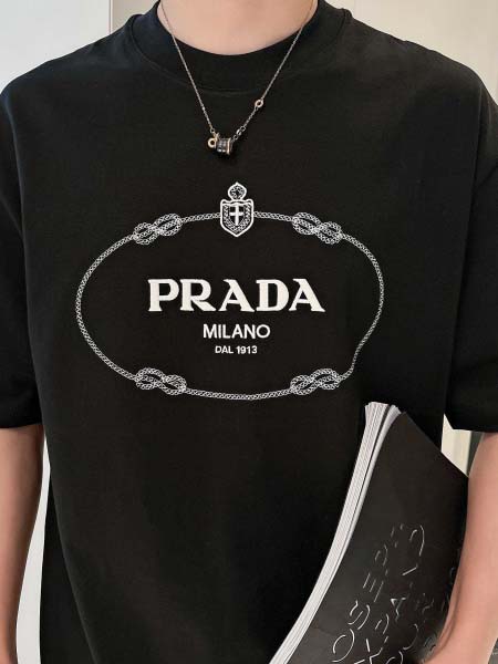 2026年6月25日春夏新作Prada半袖 tシャツ高品質人気の商品/YGY工場