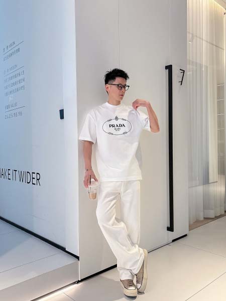 2026年6月25日春夏新作Prada半袖 tシャツ高品質人気の商品/YGY工場