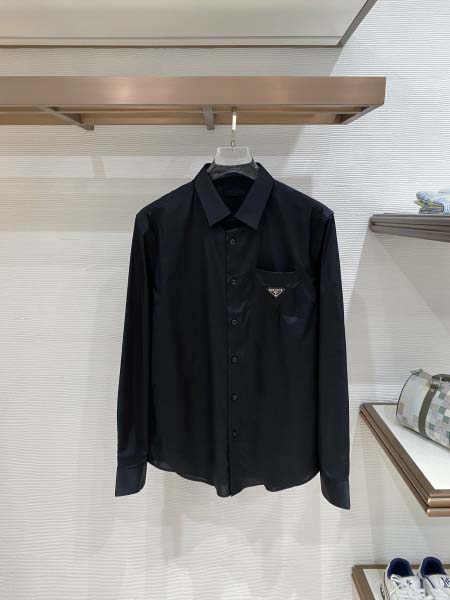 2026年6月4日入荷春夏新作Prada長袖シャツ高品質DH...