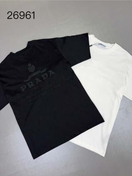 2026年6月12日春夏新作Prada半袖 tシャツ激安高品...