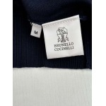 2026年6月15日春夏新作Brunello Cucinelliニットの半袖原版復刻人気で【极品】/YGY工場