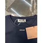 2026年6月16日春夏新作MIUMIU半袖 tシャツ高品質人気の商品/YGY工場