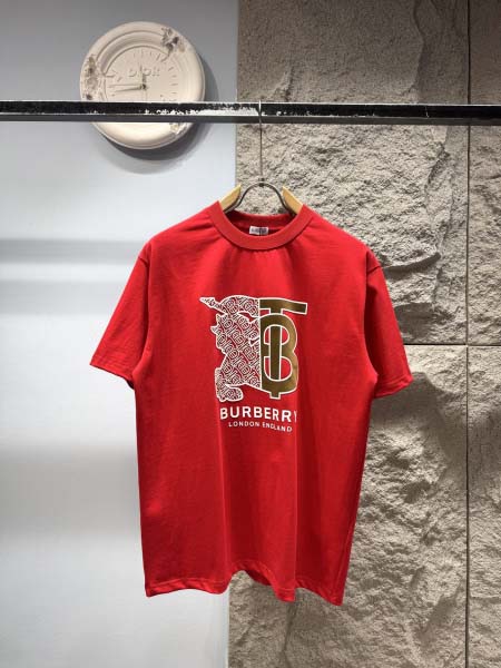 2026年6月17日春夏新作Burberrytシャツ高品質人...