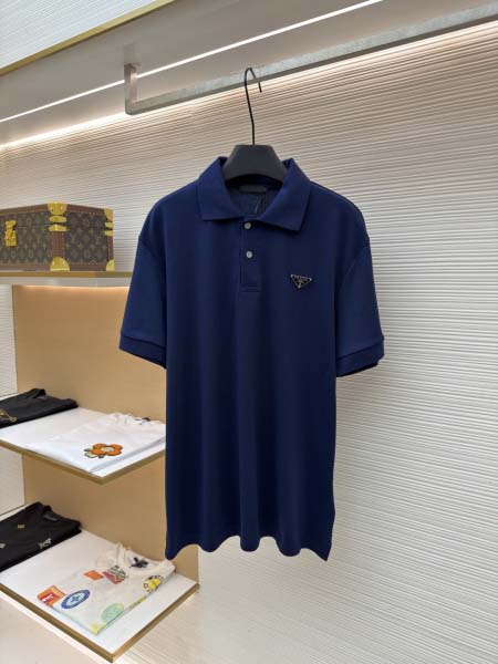 2026年6月17日春夏新作Prada半袖 tシャツ高品質人...