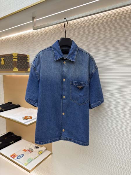 2026年6月18日春夏新作Prada半袖 tシャツ高品質人...