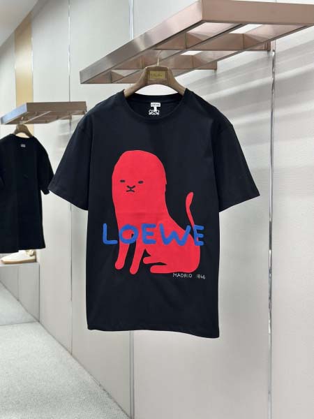 2026年6月18日春夏新作Loewe半袖 tシャツ高品質人...