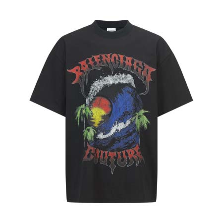 2026年6月18日春夏新作Balenciaga半袖 tシャ...