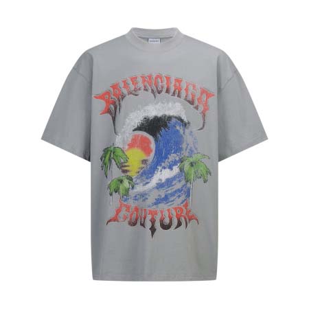 2026年6月18日春夏新作Balenciaga半袖 tシャ...