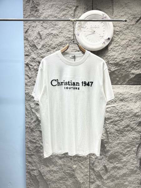 2026年6月22日春夏新作Dior半袖 tシャツ高品質人気...