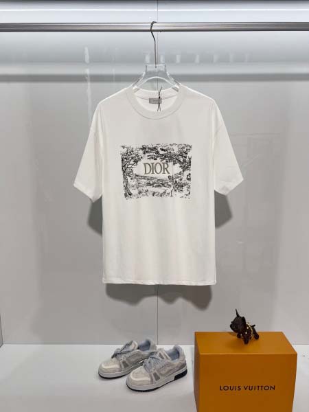 2026年6月22日春夏新作DIOR半袖 tシャツ高品質人気...