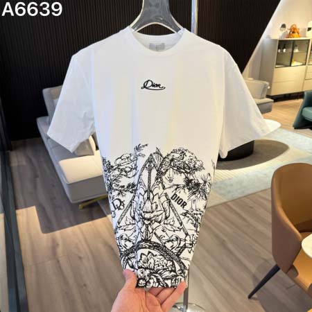 2026年6月23日春夏新作Dior半袖 tシャツ高品質人気...