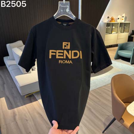 2026年6月23日春夏新作Fendi半袖 tシャツ高品質人...