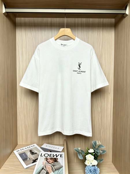 2026年6月23日春夏新作YSL半袖 tシャツ高品質人気の...