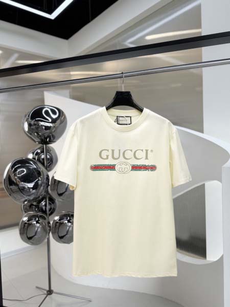 2026年6月23日春夏新作Gucci半袖 tシャツ高品質人...