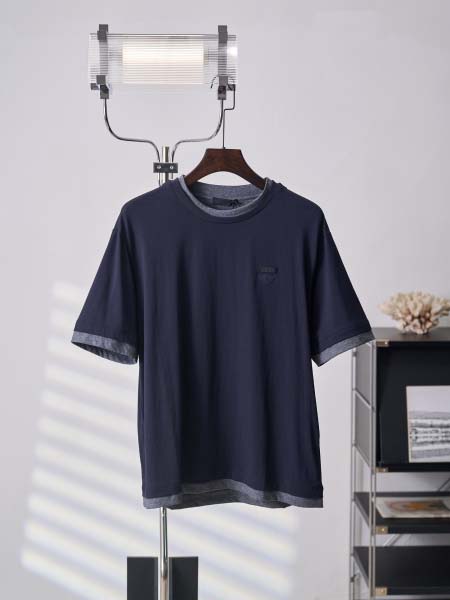 2026年6月24日春夏新作PRADA半袖 tシャツ高品質人...