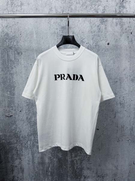 2026年6月25日春夏新作Prada半袖 tシャツ高品質人...