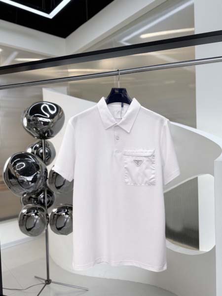 2026年6月25日春夏新作Prada半袖 tシャツ高品質人...