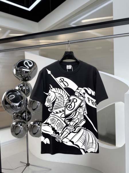 2026年6月25日春夏新作BURBERRY半袖 tシャツ高...