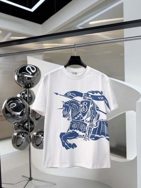 2026年6月25日春夏新作BURBERRY半袖 tシャツ高...