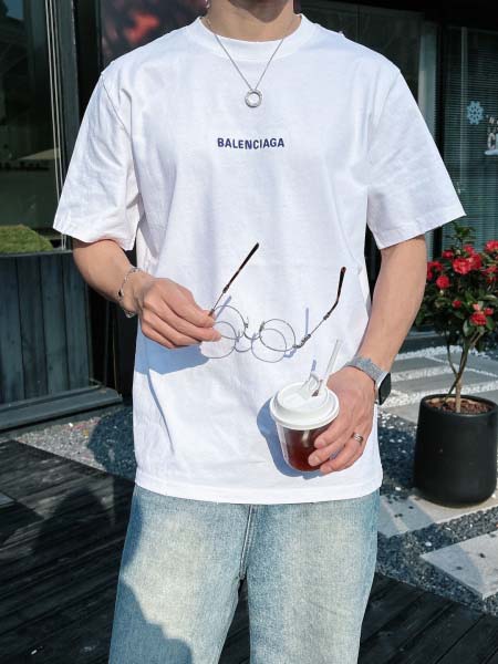 2026年6月25日春夏新作Balenciaga半袖 tシャ...