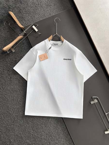 2026年6月25日春夏新作Miumiu半袖 tシャツ高品質人気の商品/YGY工場