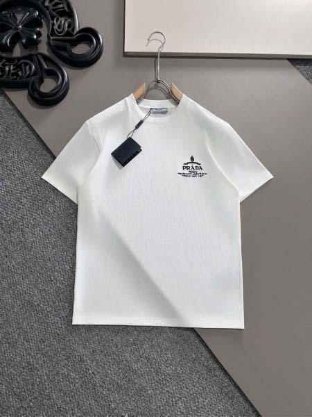 2026年6月25日春夏新作Prada半袖 tシャツ高品質人...